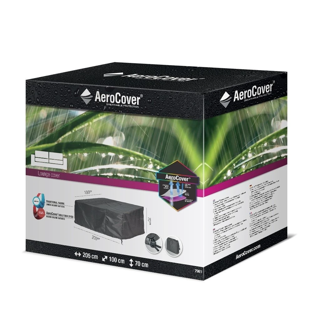 AeroCover Loungebankhoes 205 X 100 X 70 Cm 2 AeroCover Loungebankhoes 205 X 100 X 70 Cm - Image 2