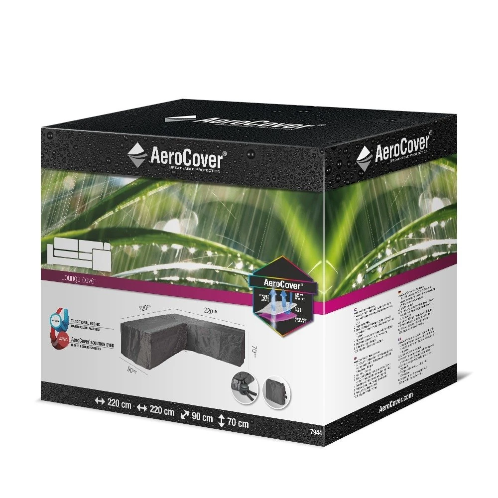 AeroCover Loungesethoes Hoekset 220 X 220 X 70 Cm 2 AeroCover Loungesethoes Hoekset 220 X 220 X 70 Cm - Image 2