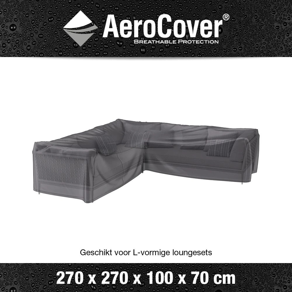 AeroCover Loungesethoes Hoekset 270 X 270 X 70 Cm 3 AeroCover Loungesethoes Hoekset 270 X 270 X 70 Cm - Image 3
