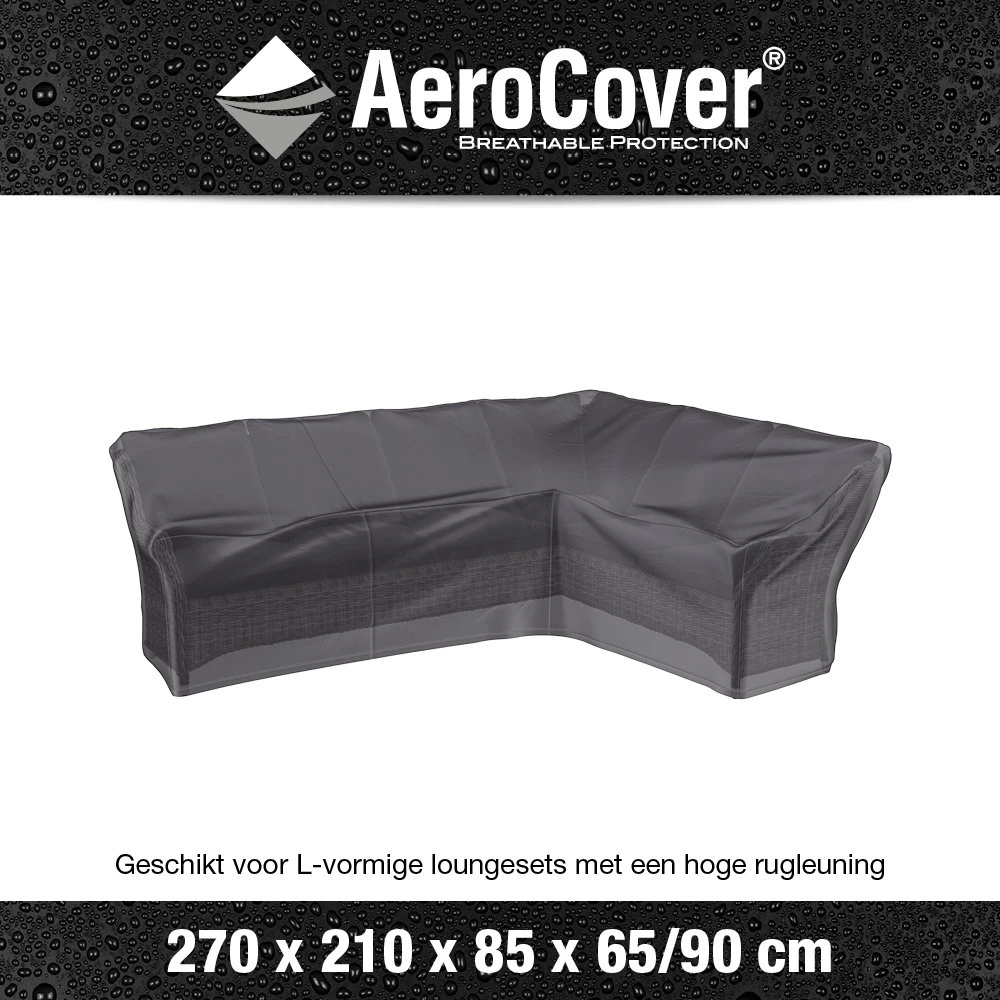 AeroCover Loungesethoes Hoekset Links 270 X 210 X 90 Cm 3 AeroCover Loungesethoes Hoekset Links 270 X 210 X 90 Cm - Image 3