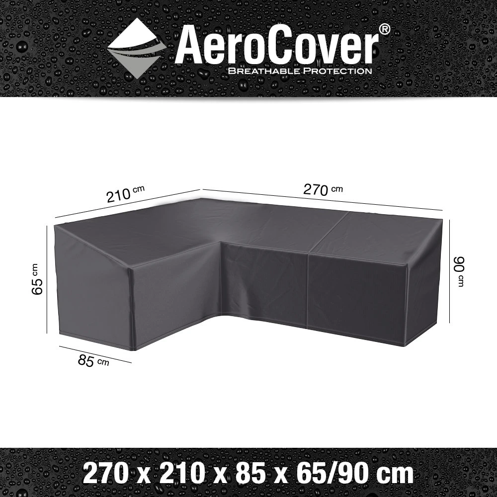 AeroCover Loungesethoes Hoekset Links 270 X 210 X 90 Cm 4 AeroCover Loungesethoes Hoekset Links 270 X 210 X 90 Cm - Image 4