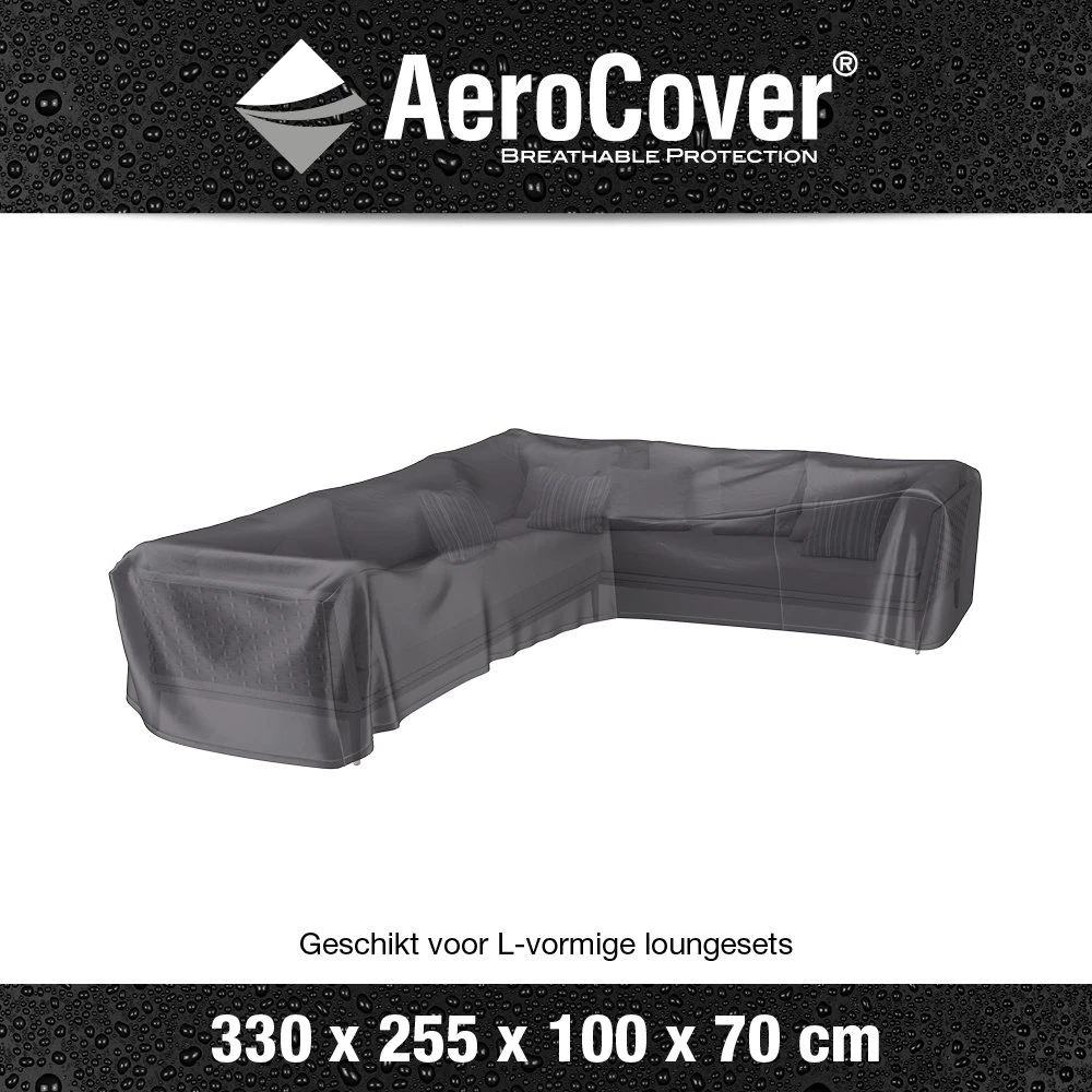 AeroCover Loungesethoes Hoekset Rechts 330 X 255 X 70 Cm 3 AeroCover Loungesethoes Hoekset Rechts 330 X 255 X 70 Cm - Image 3