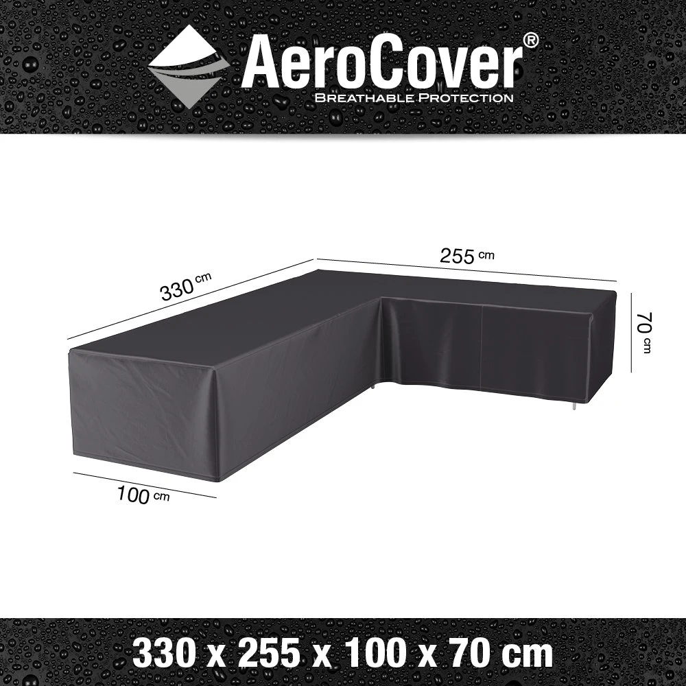 AeroCover Loungesethoes Hoekset Rechts 330 X 255 X 70 Cm 4 AeroCover Loungesethoes Hoekset Rechts 330 X 255 X 70 Cm - Image 4