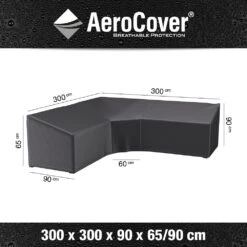 AeroCover Loungesethoes Hoekset Trapeze 300 X 300 X 65/90 Cm -Tuinmeubel Verkoop aerocover loungesethoes hoekset trapeze 300 x 300 x 65 90 cm 1000x1000 621e0da71d185 l