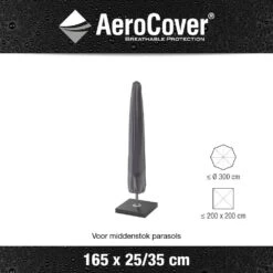 AeroCover Parasolhoes H 165 X 25/35 Cm 6 AeroCover Parasolhoes H 165 X 25/35 Cm -Tuinmeubel Verkoop aerocover parasolhoes antraciet h165x25 35cm 1000x1000 621e0db844f24 l