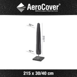 AeroCover Parasolhoes H 215 X 30/40 Cm -Tuinmeubel Verkoop aerocover parasolhoes antraciet h215x30 40cm 1000x1000 621e0db9d4cad l