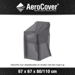 AeroCover Stapelstoelhoes/Gasveerstoelhoes 67 X 67 X 80/110 Cm -Tuinmeubel Verkoop aerocover stapelstoel gasveerstoelhoes antraciet 67x67xh80 1 1000x1000 621e0dbc67908 l