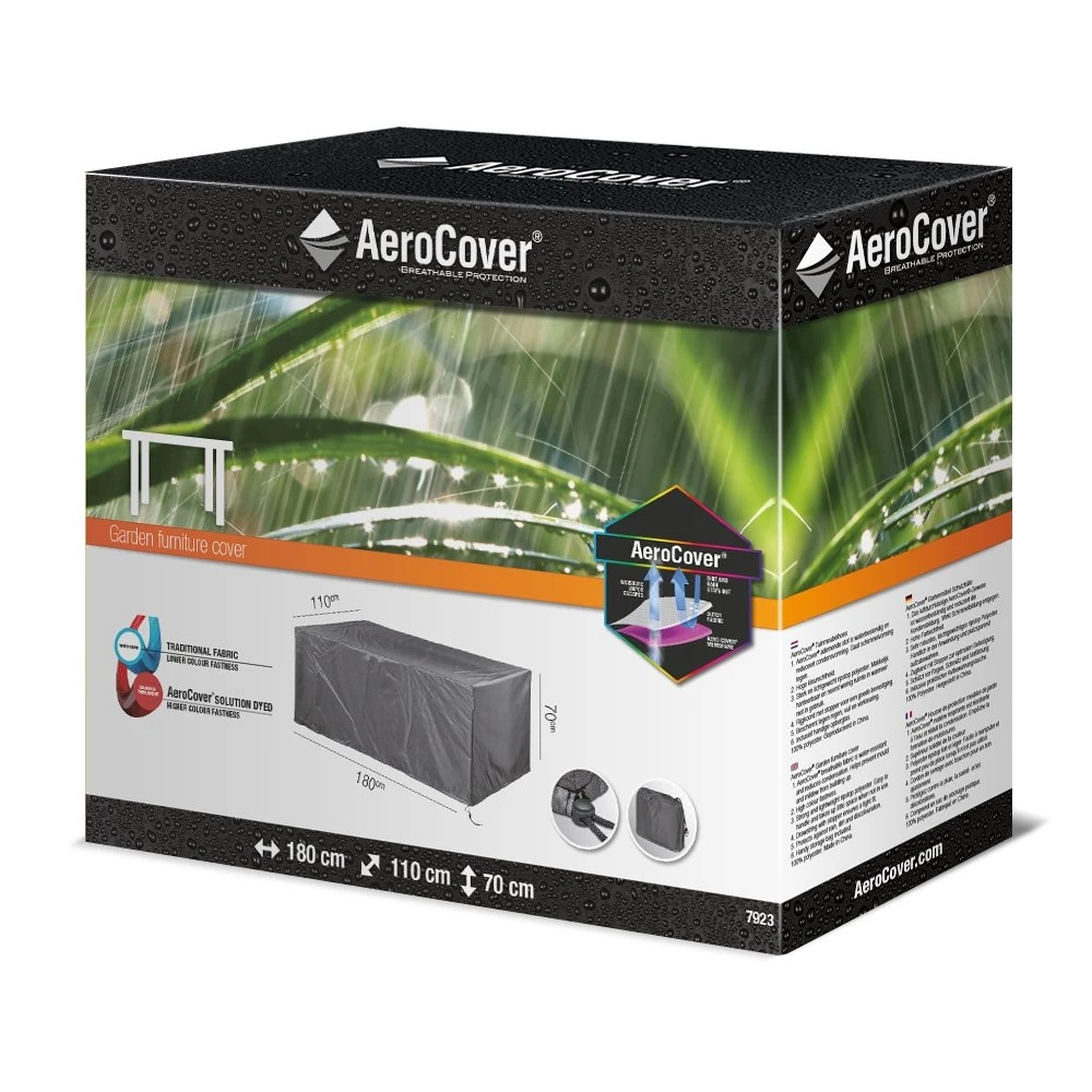 AeroCover Tuintafelhoes 180 X 110 X 70 Cm 2 AeroCover Tuintafelhoes 180 X 110 X 70 Cm - Image 2