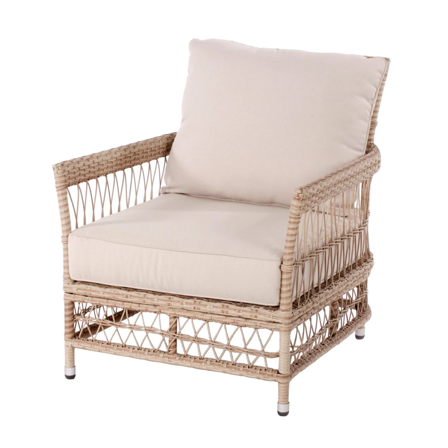 Royal Seasons MAURITIUS Fauteuil Met Hocker 2 Royal Seasons MAURITIUS Fauteuil Met Hocker - Image 2