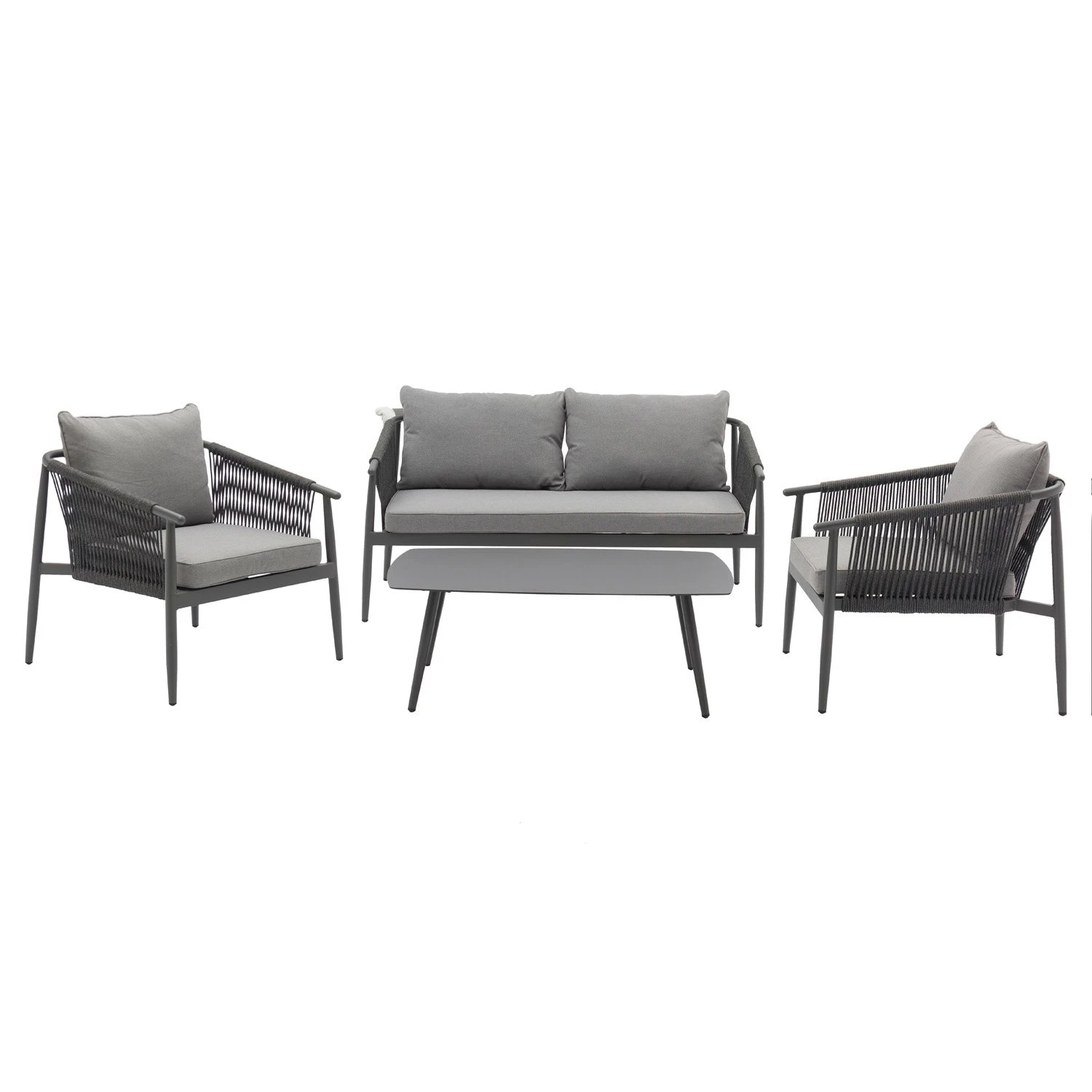 Royal Seasons SANTOS Rope Stoel-bank Loungeset 1 Royal Seasons SANTOS Rope Stoel-bank Loungeset