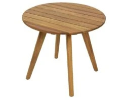 Seville Bijzet Tuintafel Acacia - Ø 55 X H 47 Cm