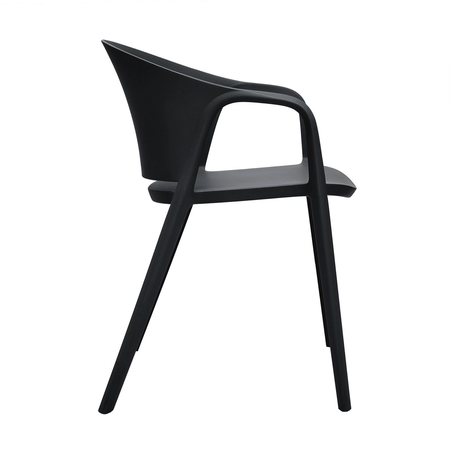 Tuinstoel BRIAN Zwart 3 Tuinstoel BRIAN Zwart - Image 3