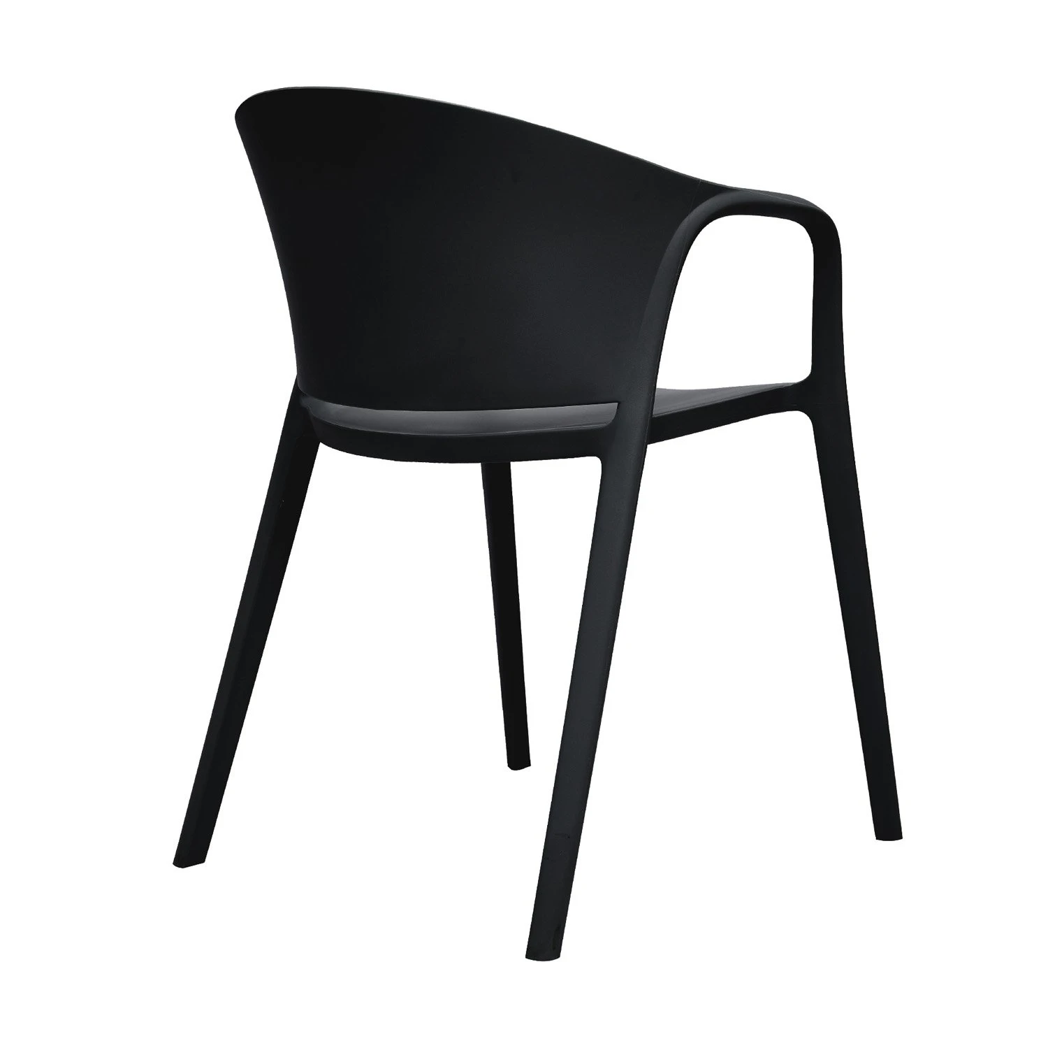 Tuinstoel BRIAN Zwart 4 Tuinstoel BRIAN Zwart - Image 4