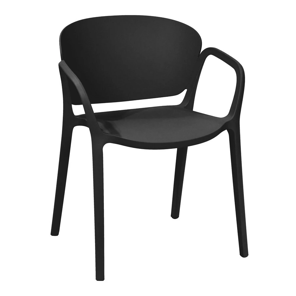 Tuinstoel LIAM Zwart 1 Tuinstoel LIAM Zwart