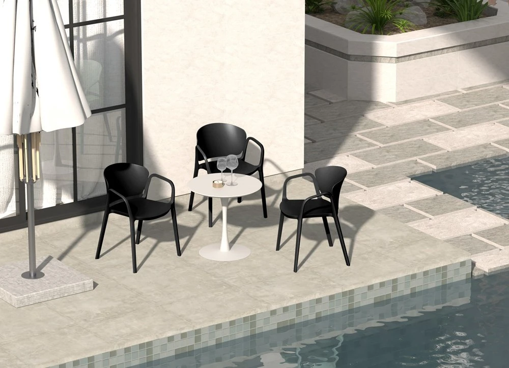 Tuinstoel LIAM Zwart 3 Tuinstoel LIAM Zwart - Image 3